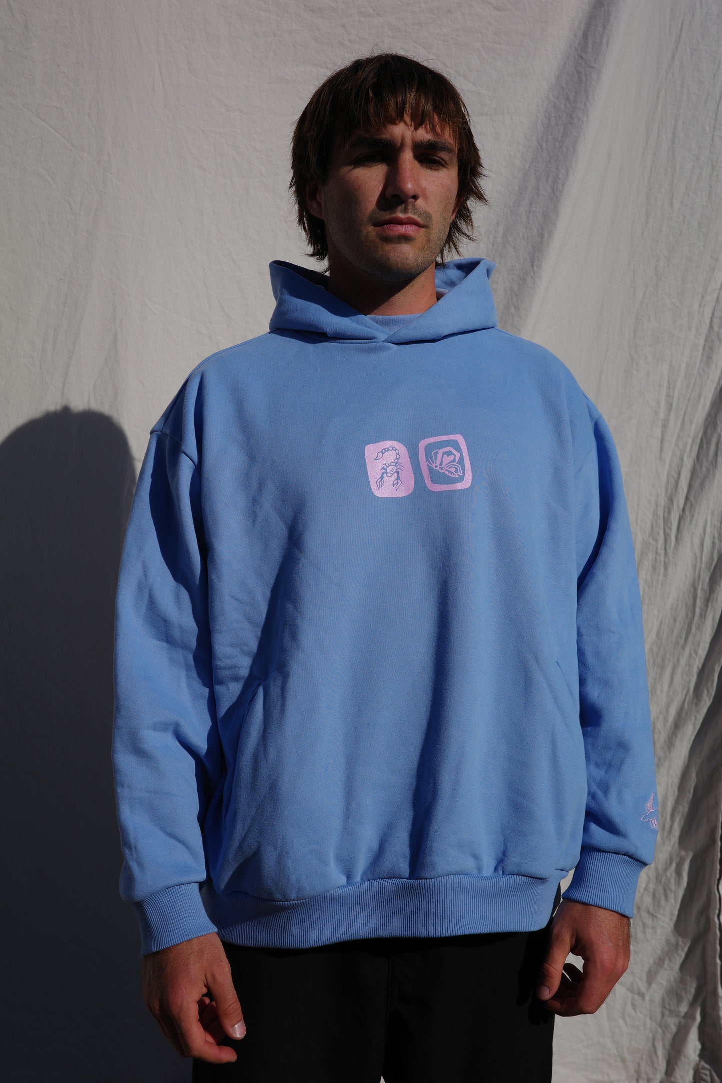 Lovers Hoodie Blue