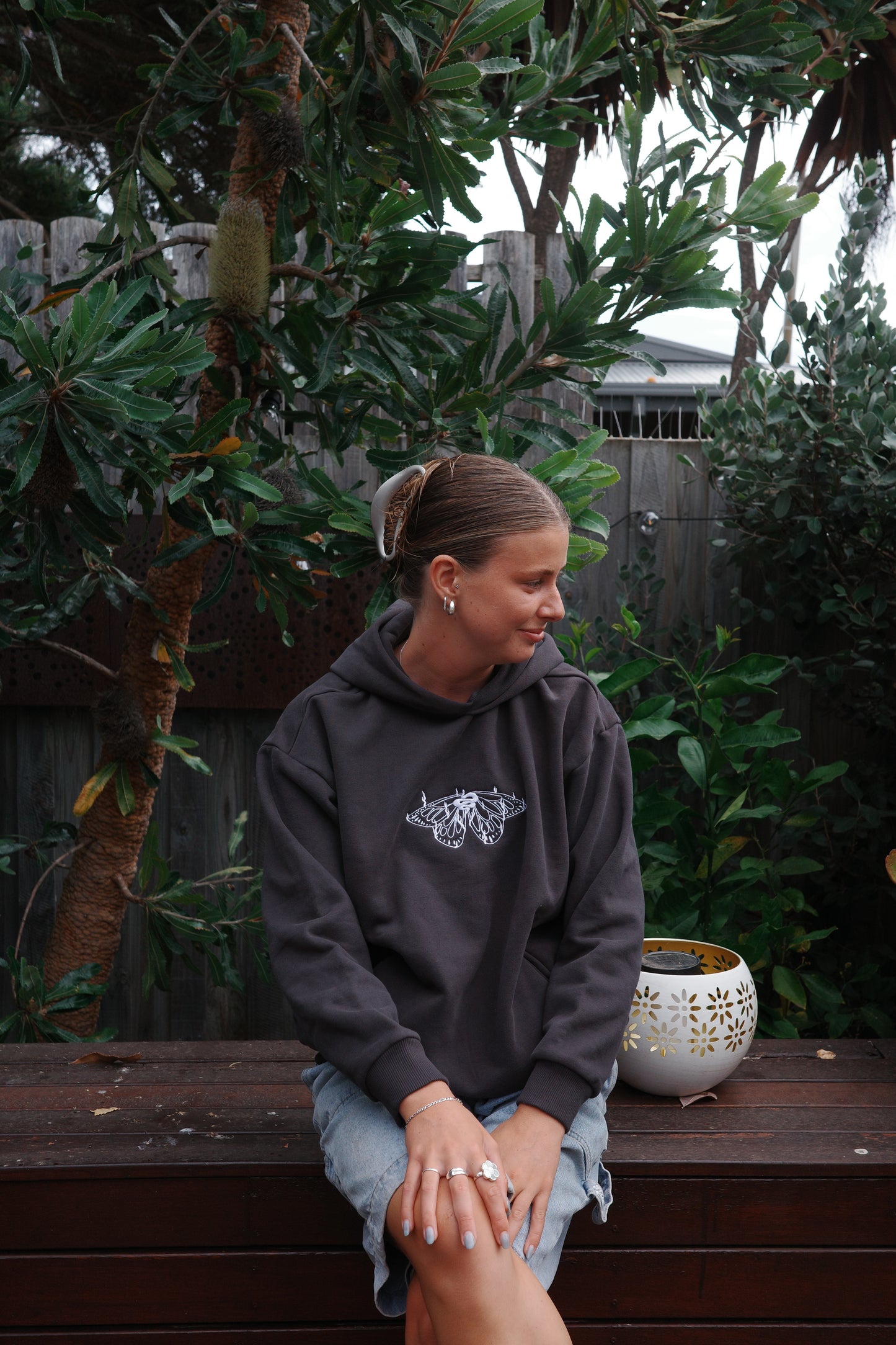 Butterfly Hoodie (black)