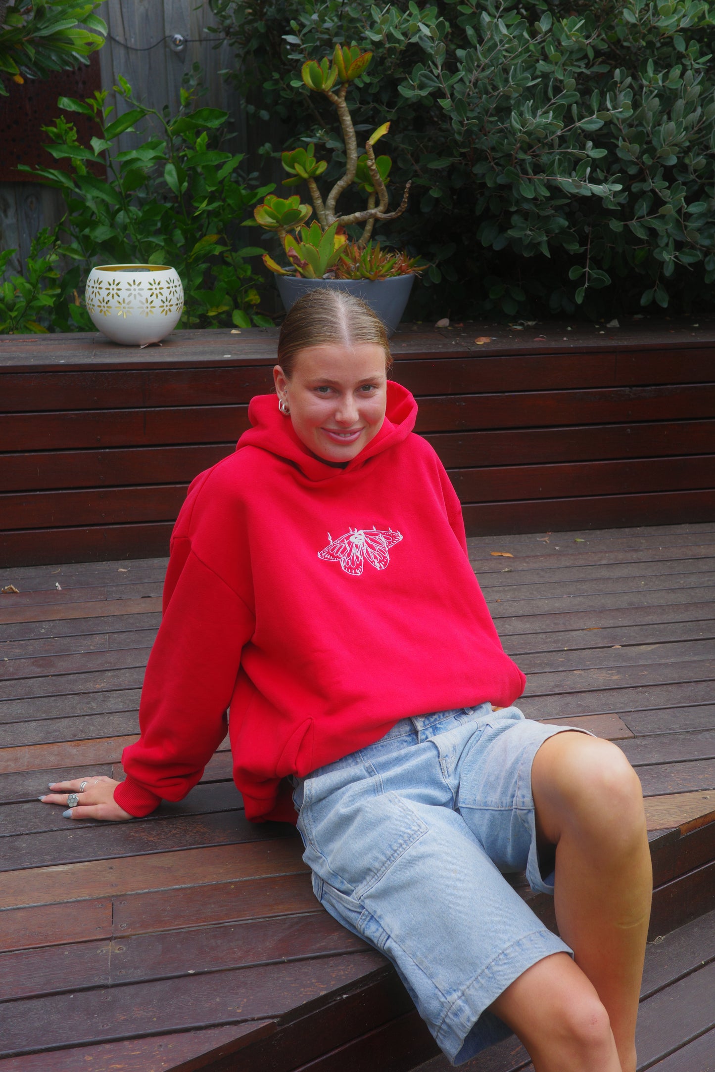 Butterfly Hoodie (RED)