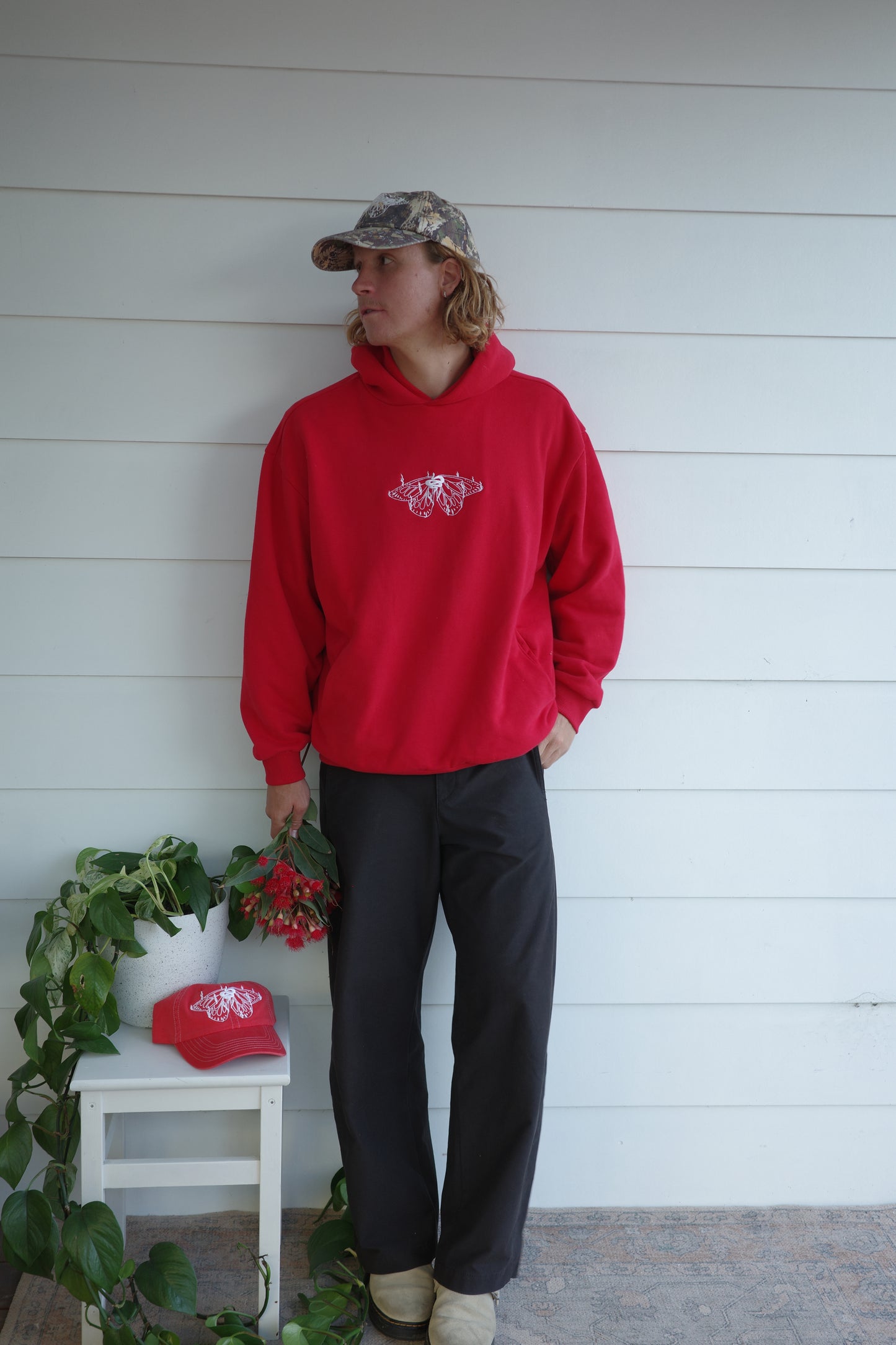 Butterfly Hoodie (RED)