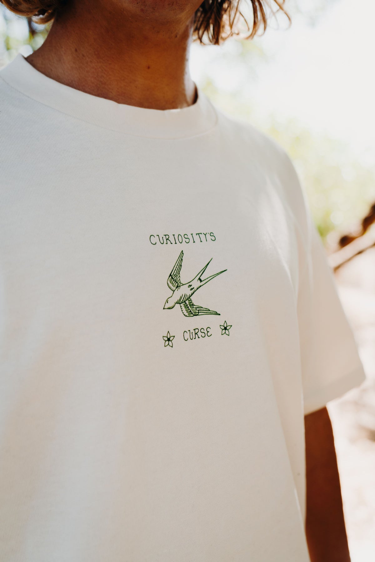 Logo T-shirt (ecru)